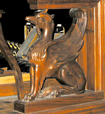 Monreale concole carvings