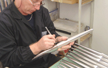 Pipe voicing: the cutting of the mouth’s “upper lip”.