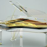 plexiglass piano