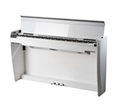 white digital piano