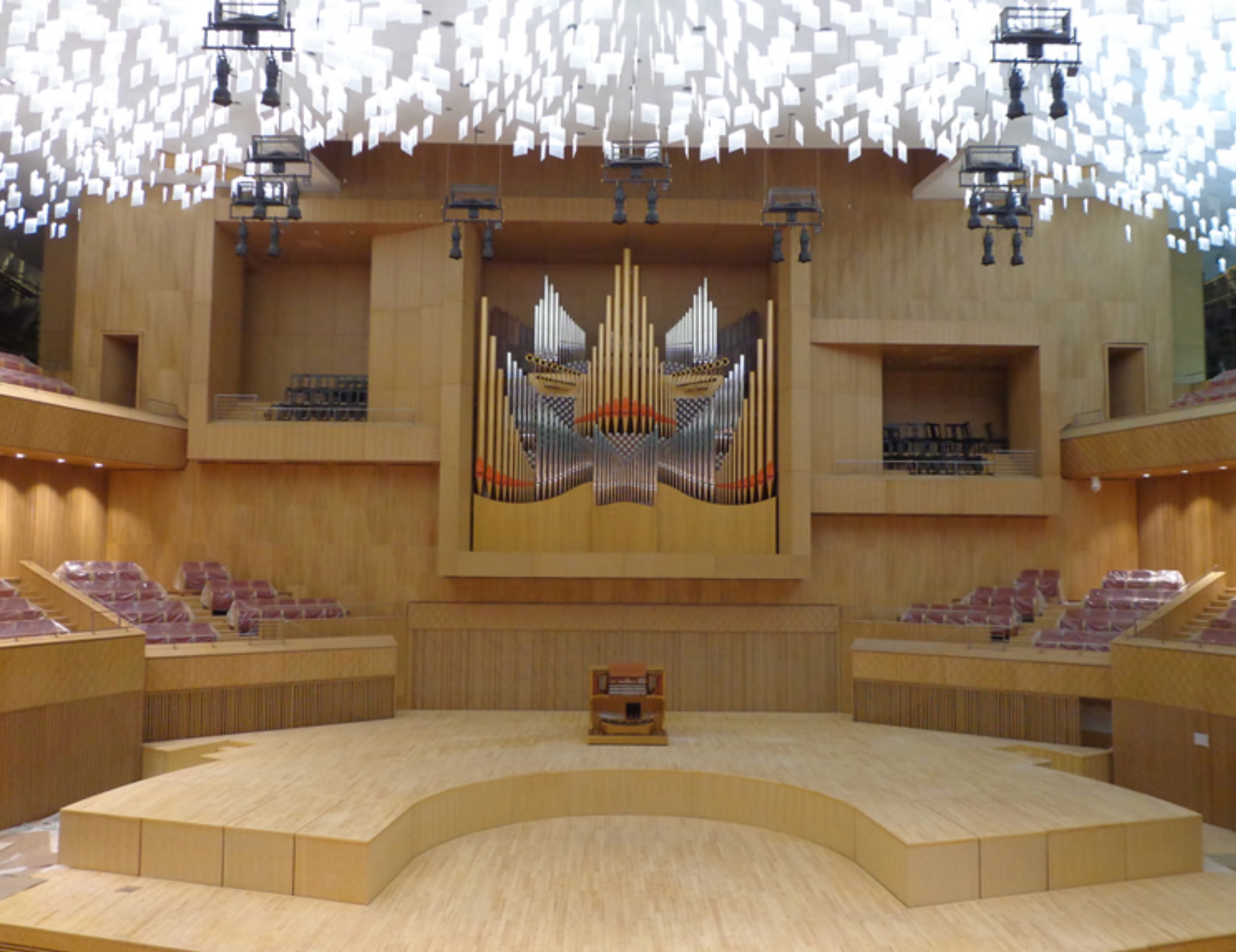 Harbin China Concert Hall Ruffatti pipe organ