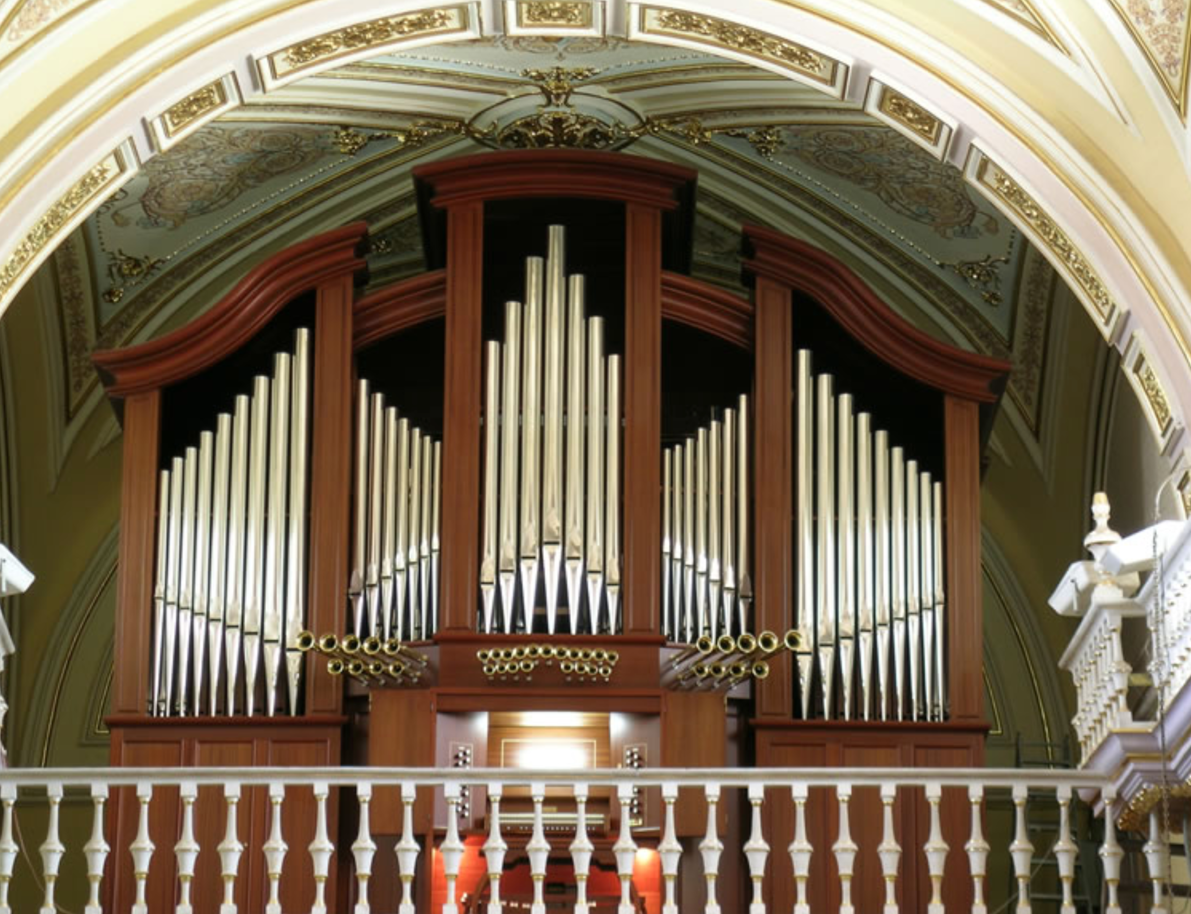 Ruffatti tracker organ in Aguascalientes, Mexico
