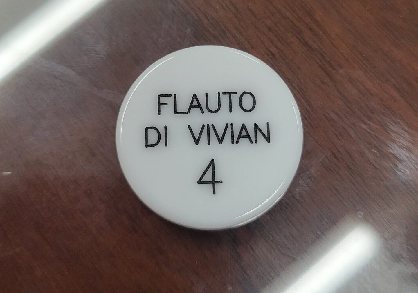 New drawknob head to honor many years of service